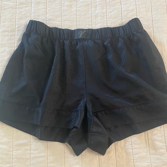 Victoria's Secret Other - Victoria's Secret Black Animal Print Sleep Shorts